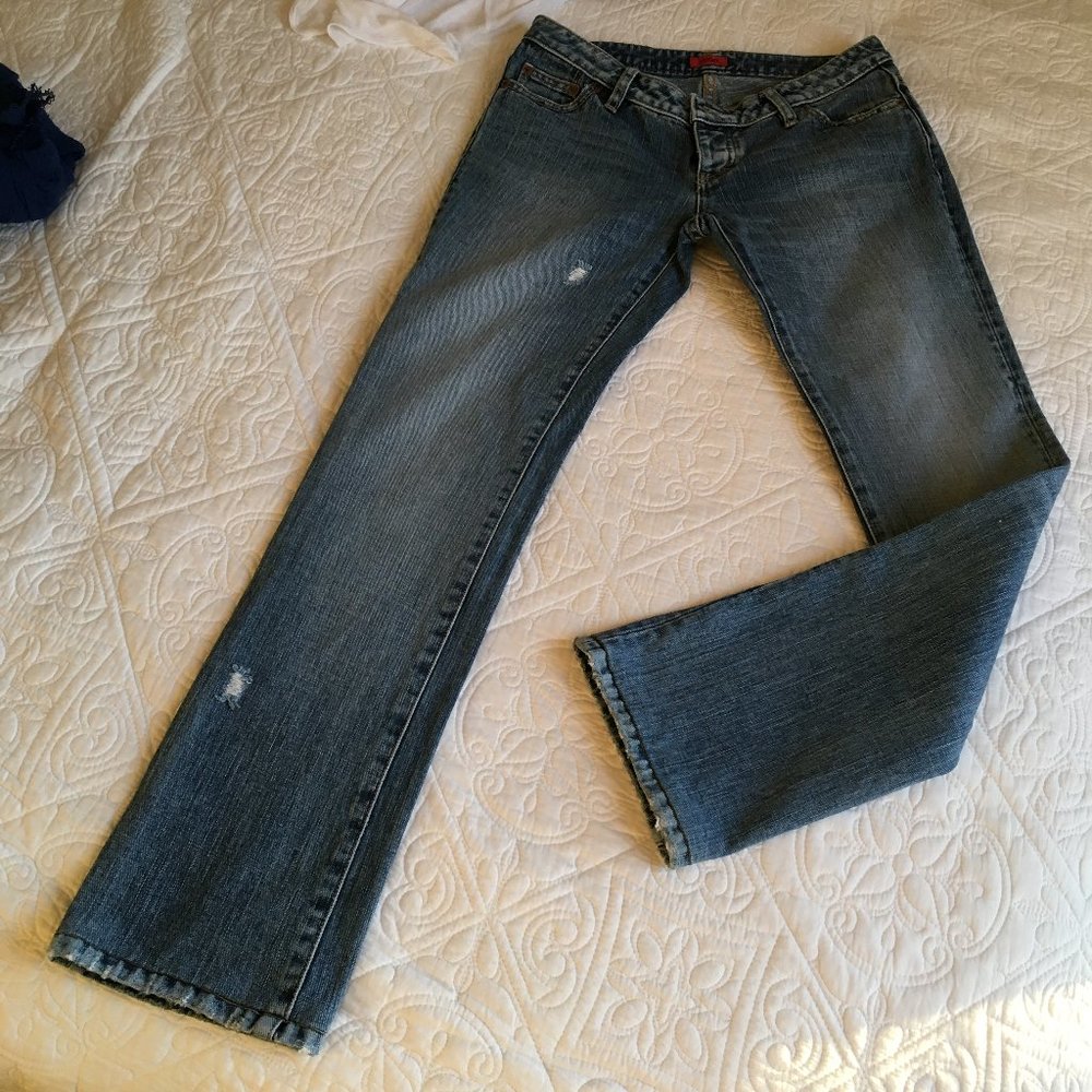Hugo Boss Women's Boot Cut Jeans - Faded Blue